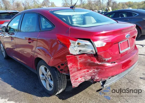 2014 Ford Focus Se from USA, damaged, VIN 1FADP3F21EL446788